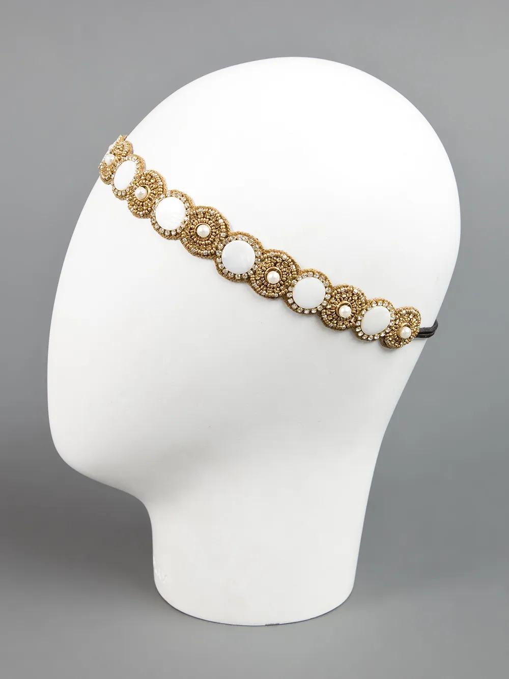 Deepa Gurnani Embellished Headband In Neutral