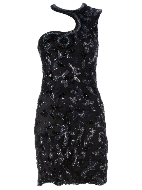 Georges Mak 'Madje' sequinned one shoulder dress