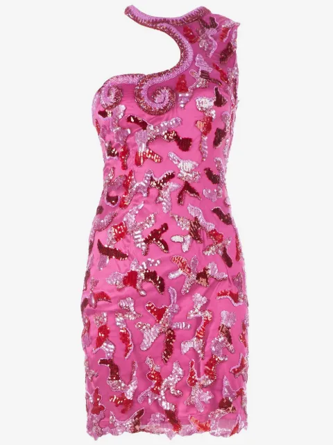 Georges Mak 'Madje' sequinned one-shoulder dress