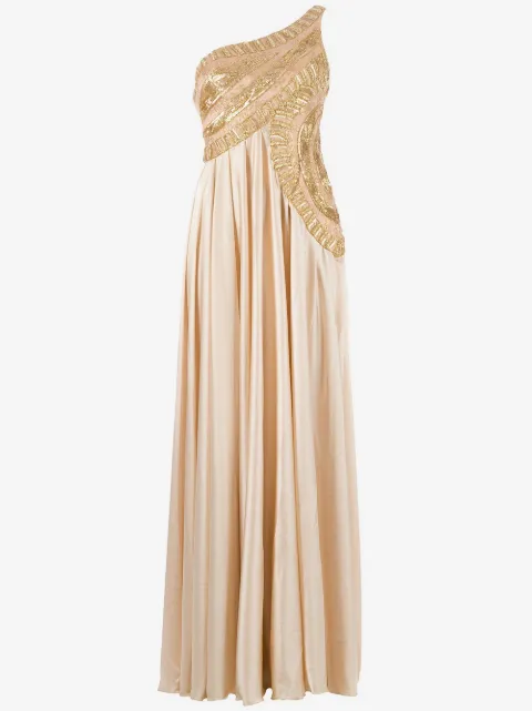Georges Mak 'Ivana' one shoulder dress