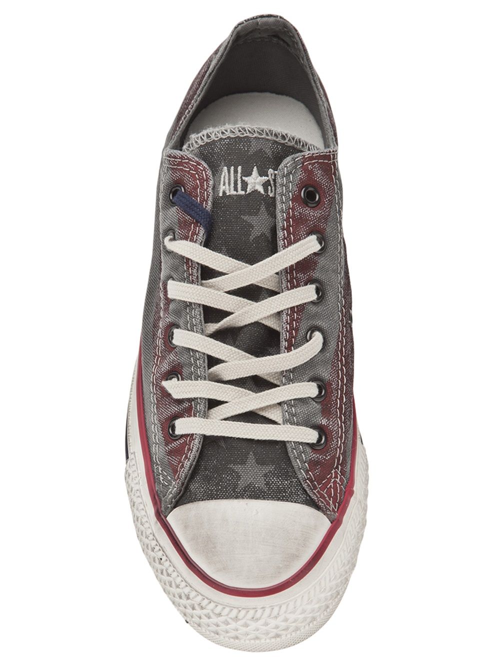 фото Converse lo-top striped sneaker