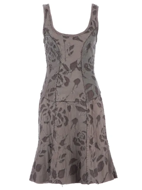 Projet Alabama floral stitch detail dress