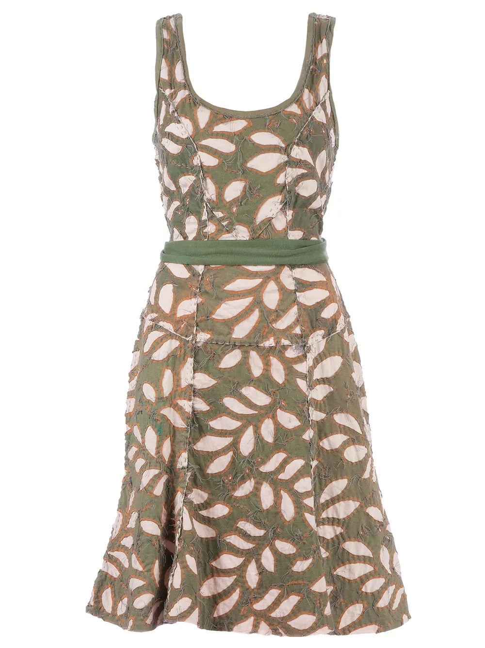 Projet Alabama ribbon tie waist dress | Green | Image 1