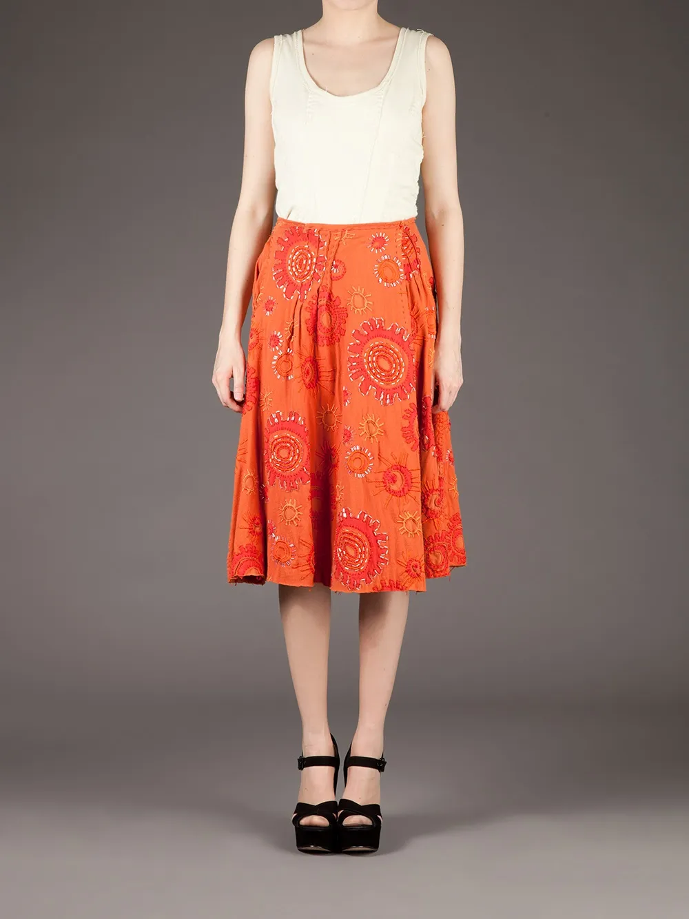 Projet Alabama appliquéd skirt | A-Line Skirts | Image 2