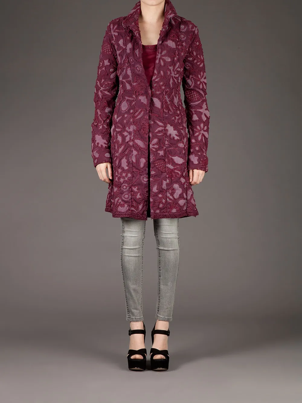 Projet Alabama patterned coat | Single Breasted Coats | Image 2