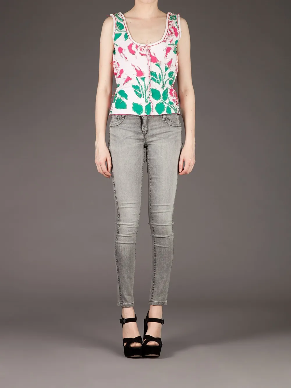 Projet Alabama patterned tank top | Vests & Tank Tops | Image 2