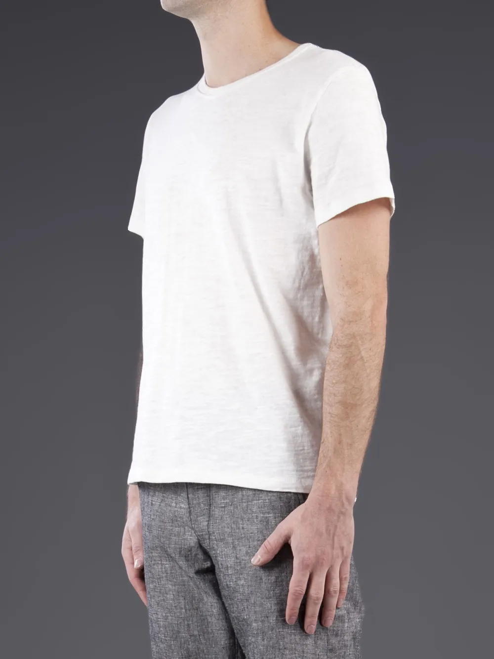 rag & bone basic t-shirt Wit