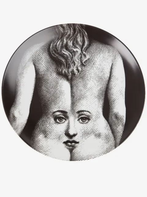 Fornasetti assiette imprimée