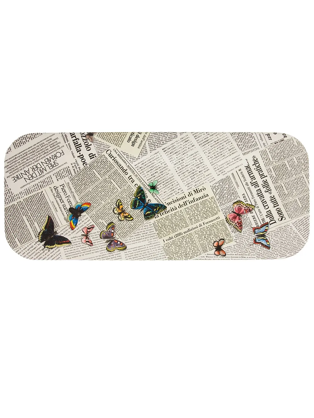 Fornasetti tray - WHITE/MULTI