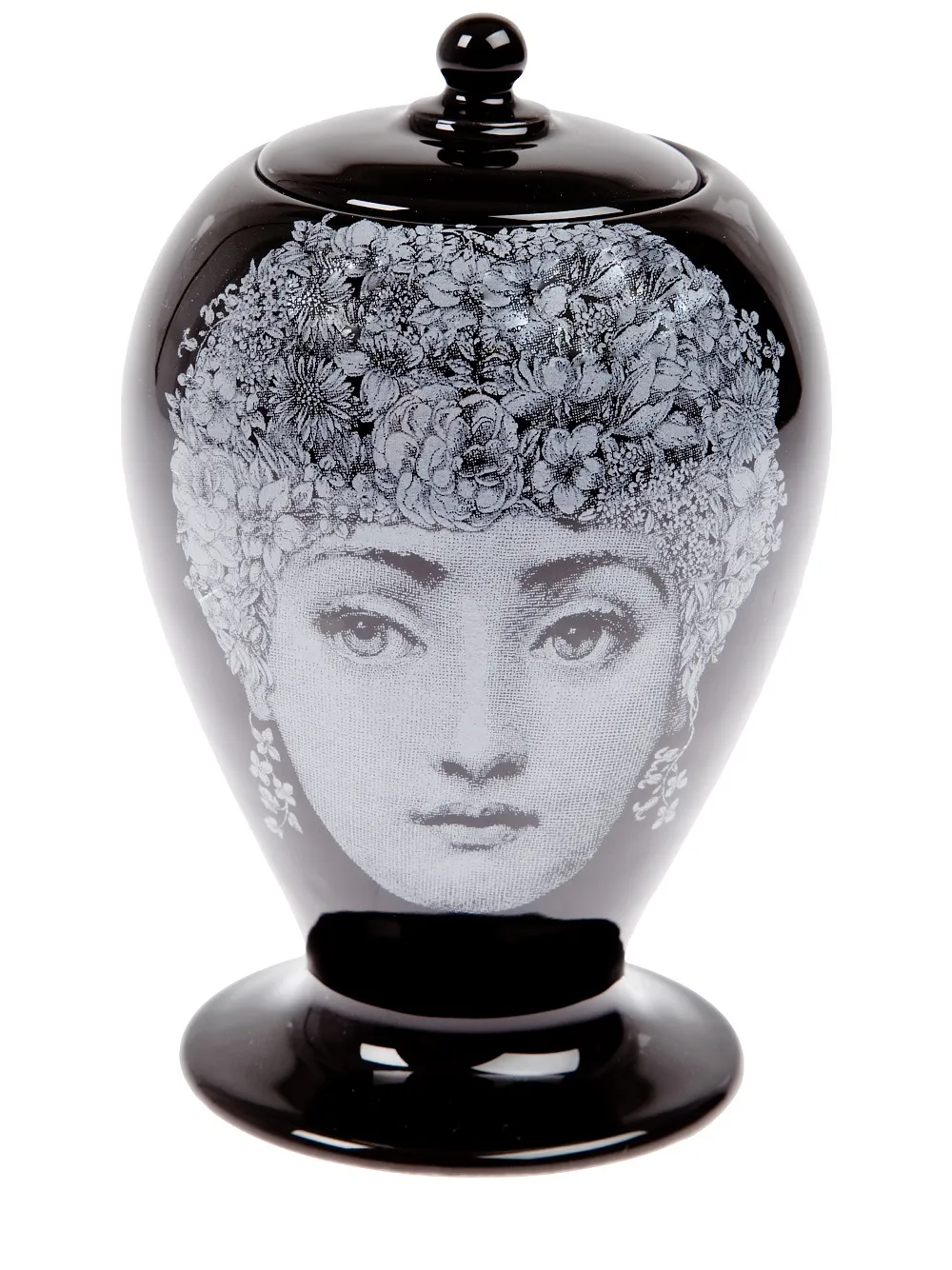 

Fornasetti 'Flora' vase - Negro