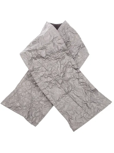Simona Tagliaferri crinkled padded scarf