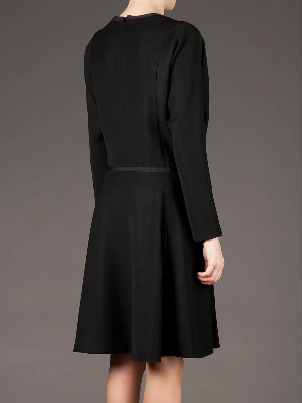 Sharon Wauchob Pleated Loose Fit Dress In Black