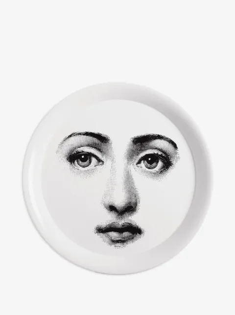 Fornasetti plateau rond à imprimé
