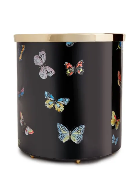 Fornasetti Butterfly-print paper basket
