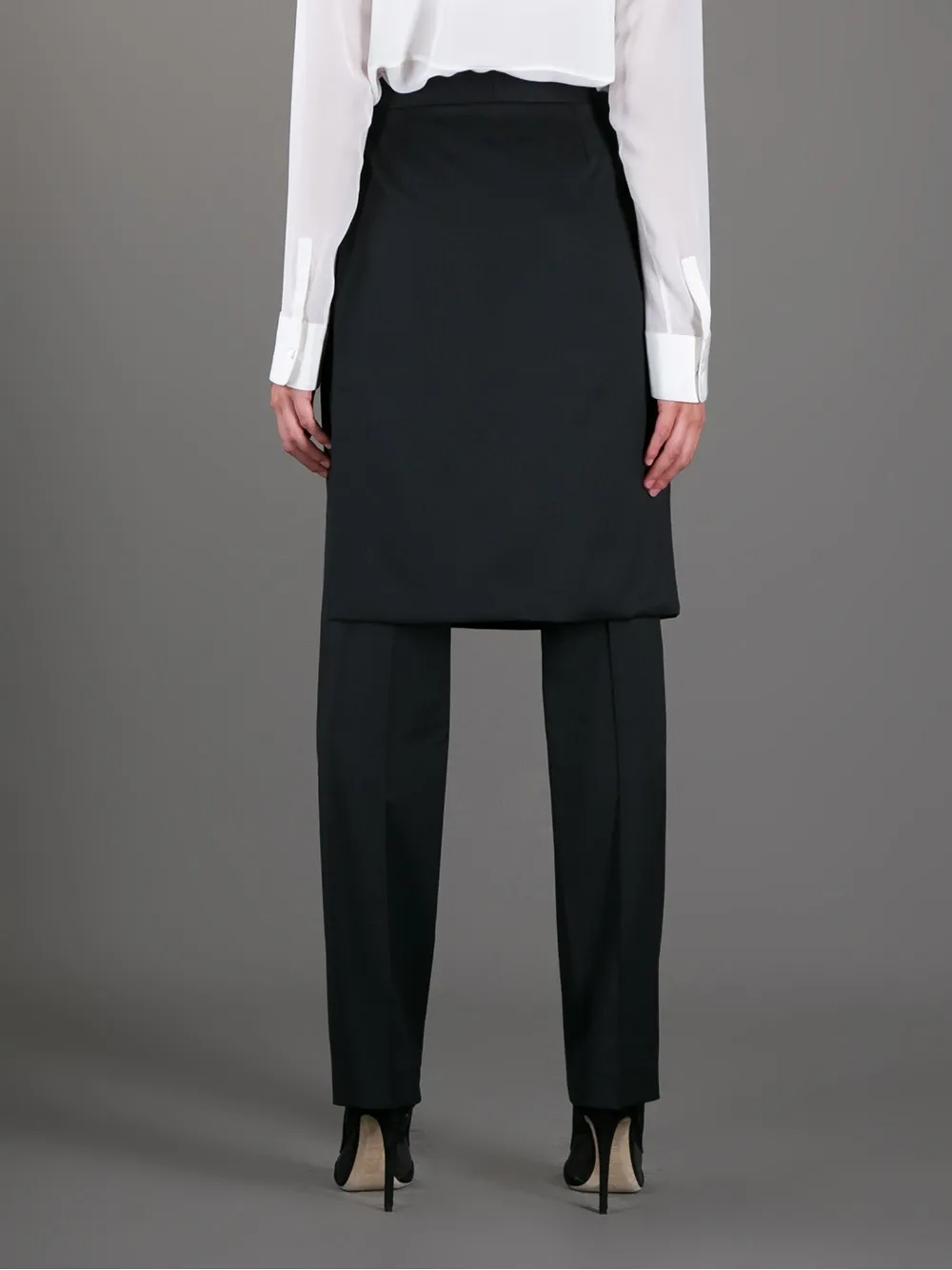 Givenchy trouser-skirt Zwart
