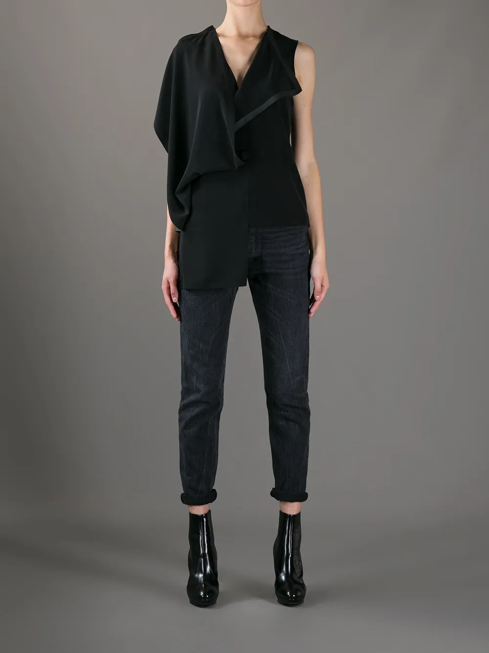 Golden Goose slim jeans - Zwart