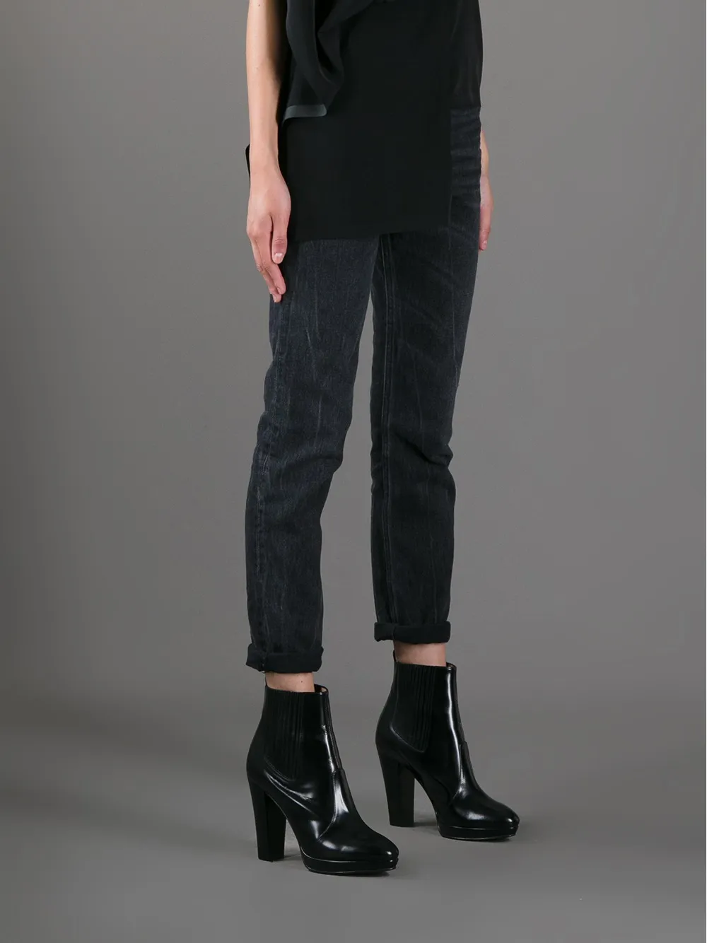 Golden Goose slim jeans Zwart