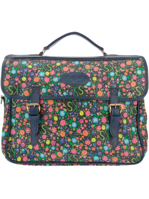 floral holdall bag