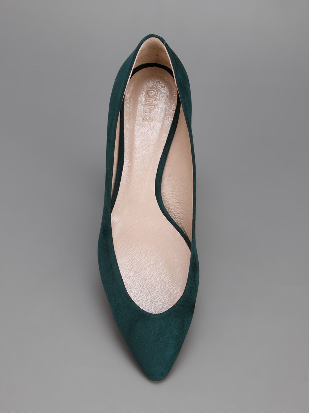 chloe pointed toe flats
