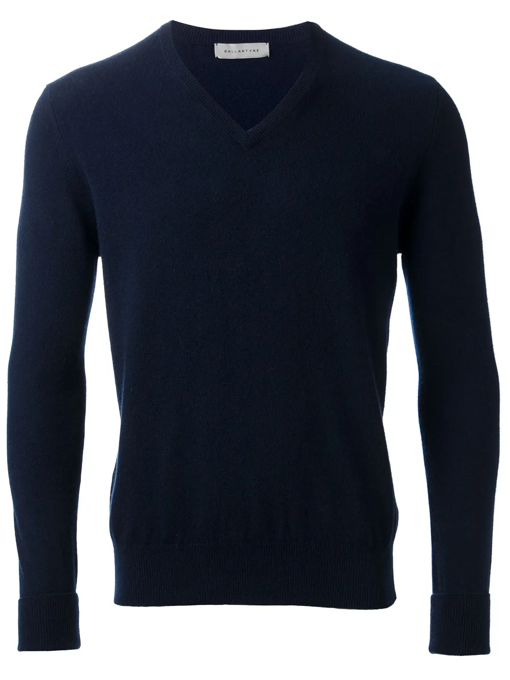 Ballantyne v-neck sweater - ブルー Ballantyne v-neck sweater - ブルー