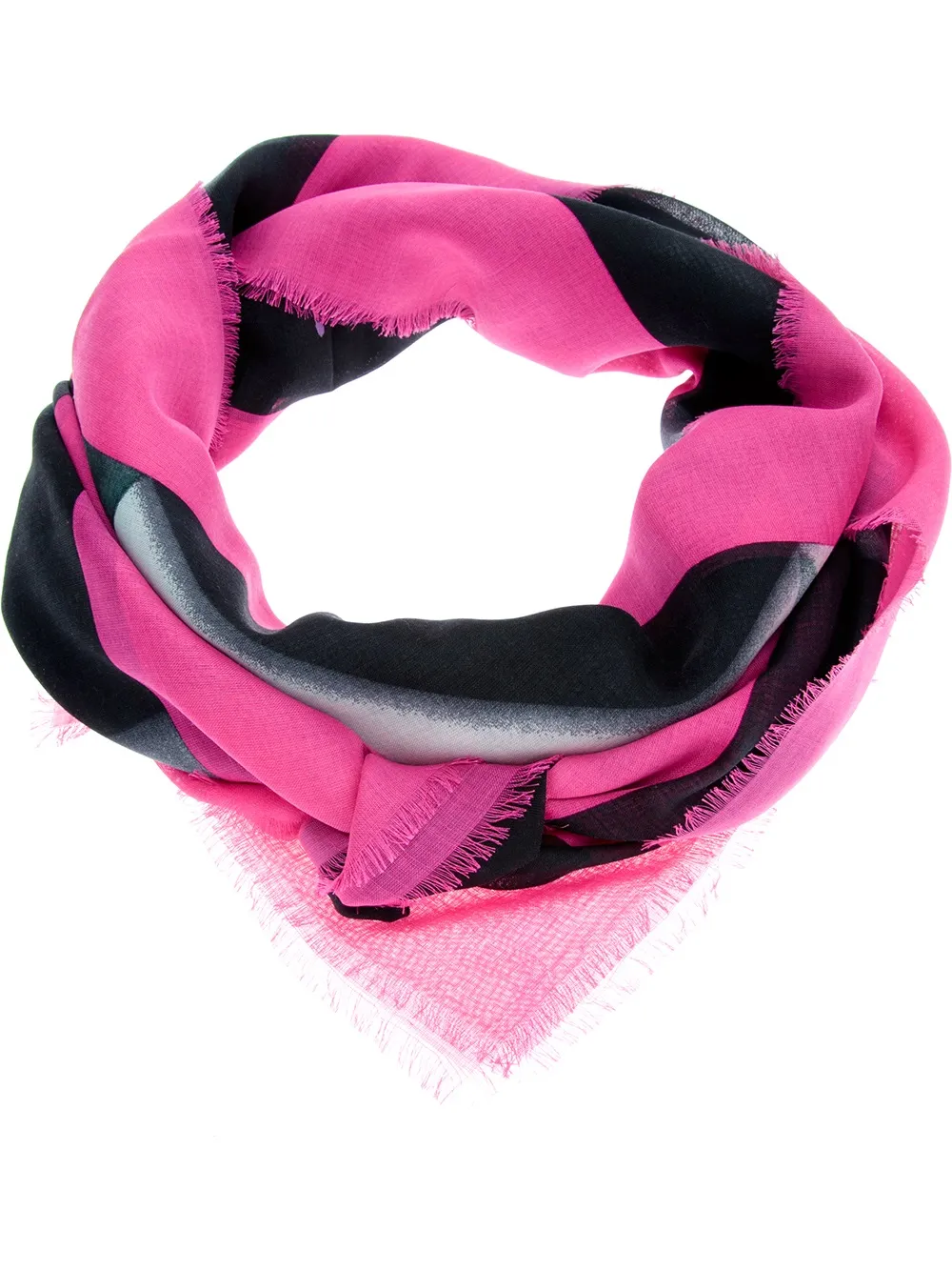 Balenciaga printed scarf - Rosa