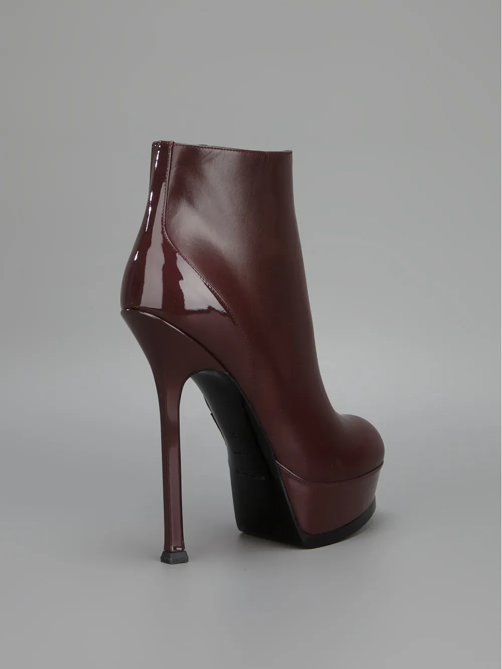 saint laurent platform ankle boots