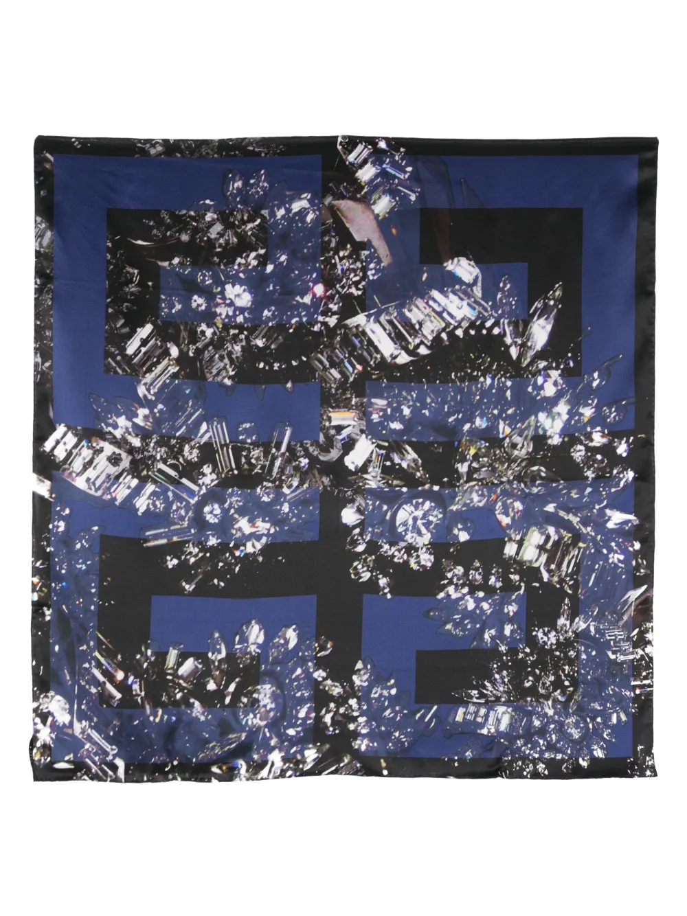 Givenchy abstract-print scarf | Blue | Image 1