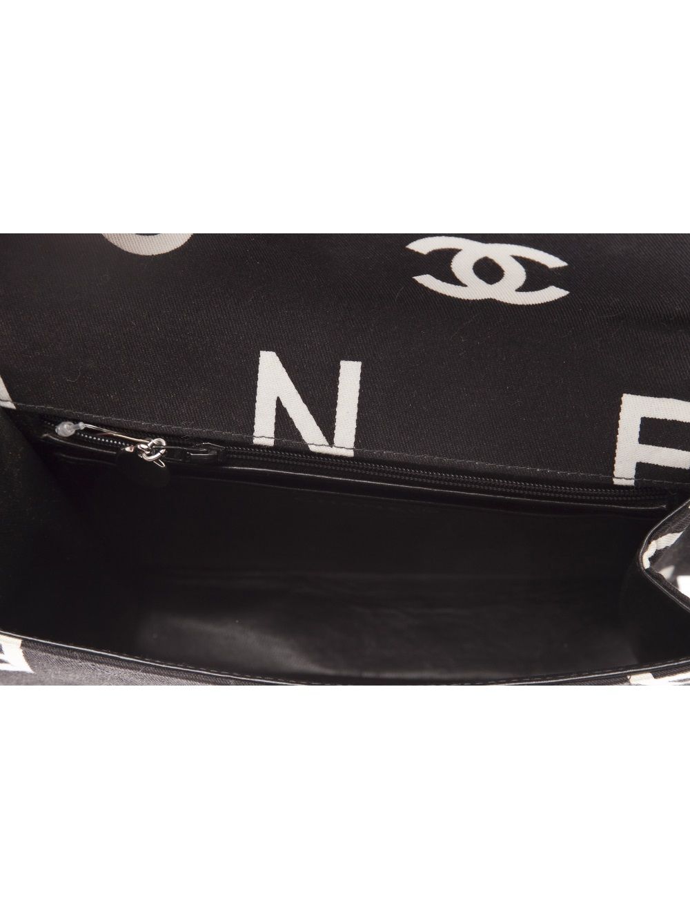 CHANEL 1996-1997 printed jersey bag Women