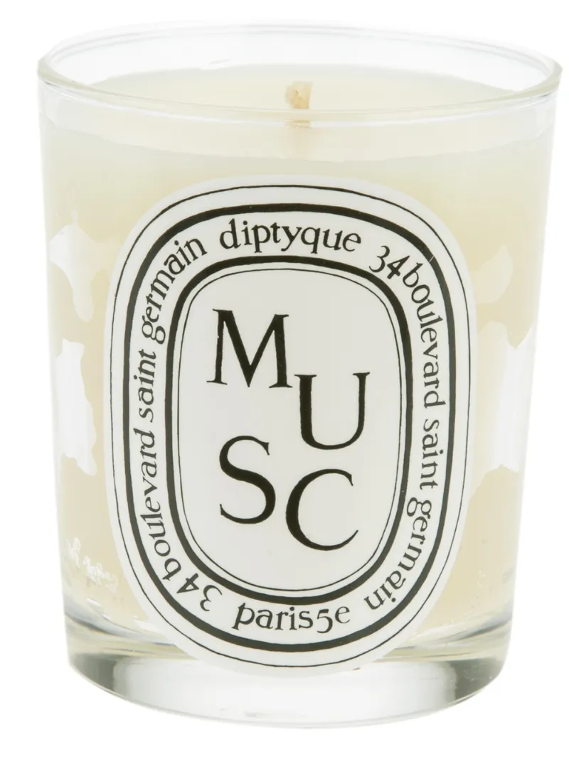 Diptyque 'Musc' Candle, White ModeSens