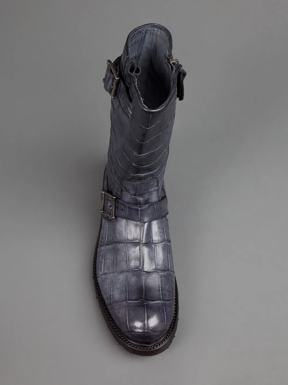 Raparo buckle biker boot Blauw
