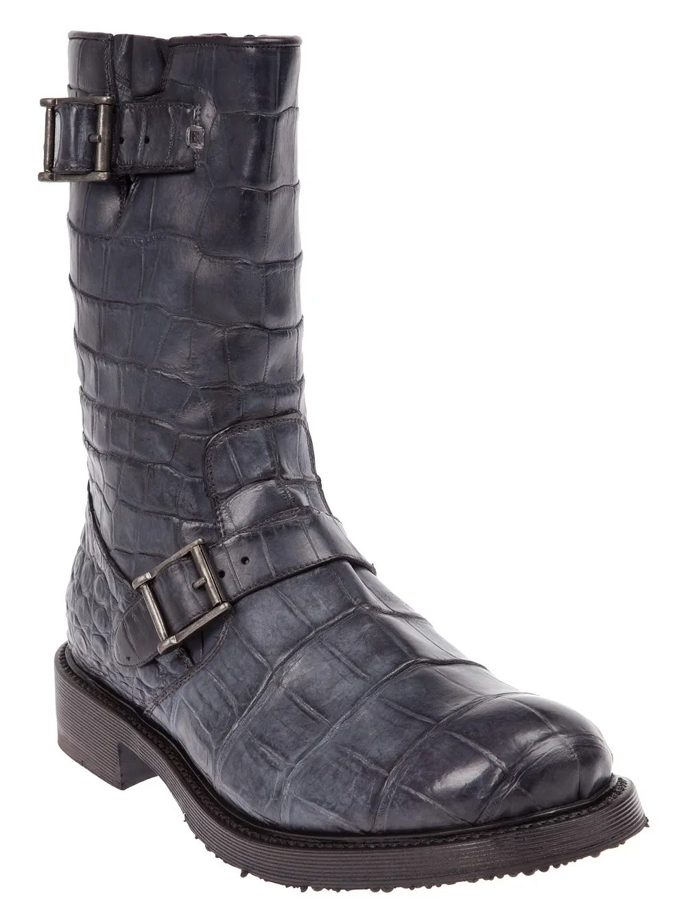 Raparo buckle biker boot - Blu