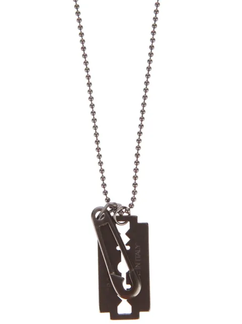 Mcq Alexander Mcqueen Razor Pendant Necklace Farfetch