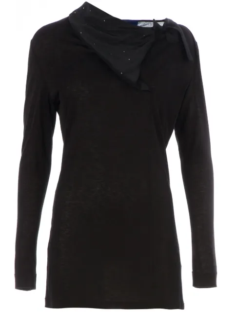 Sharon Wauchob flap neck sweater 