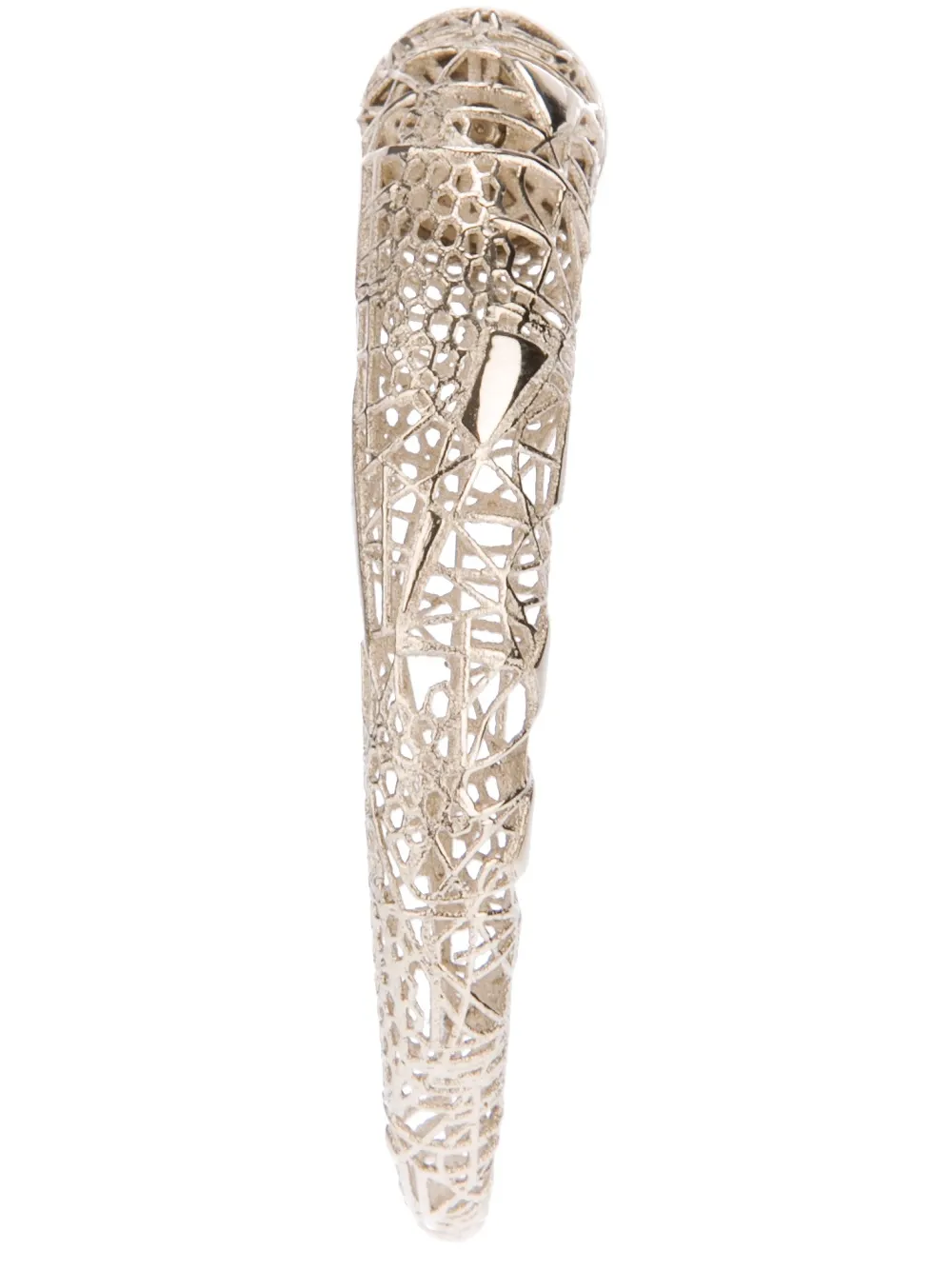 Givenchy magnetic horn earring - Effetto metallizzato