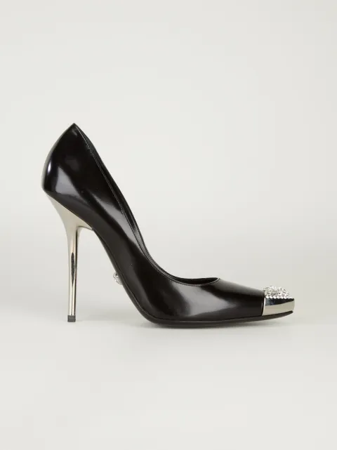 pumps with metal toe cap