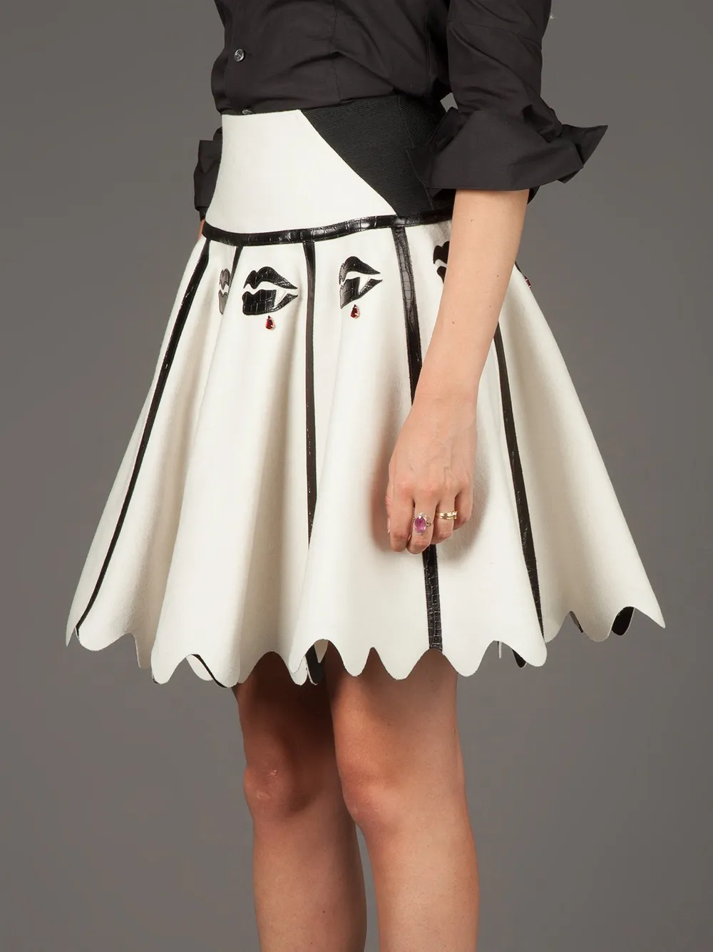 Undercover L1601 OFF WHITE ??? Cupro Wool Wit