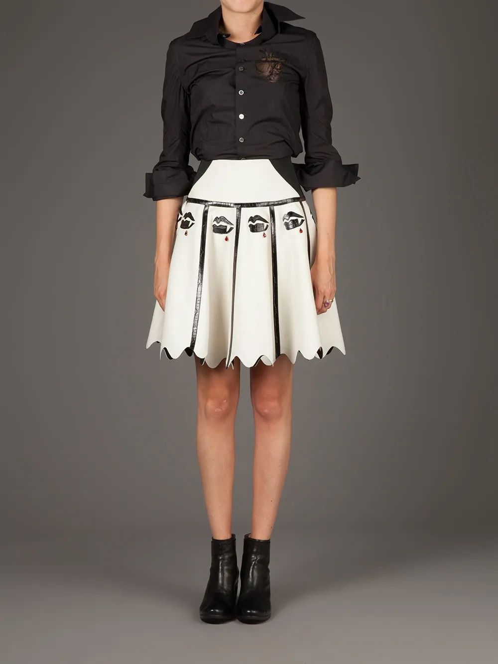 Undercover L1601 OFF WHITE ℃℃℃ Cupro/Wool - Wit