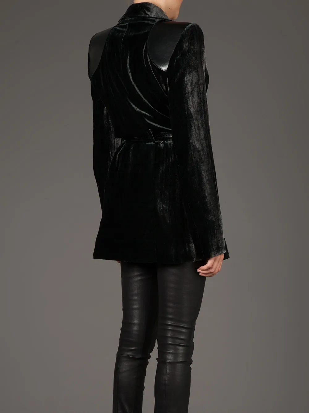 Aurélie Demel 'kiris' Coat In Gray