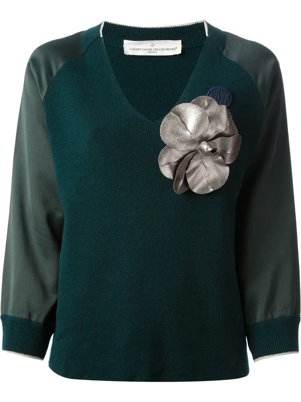 Golden Goose embellished pullover - グリーン Golden Goose embellished pullover - グリーン