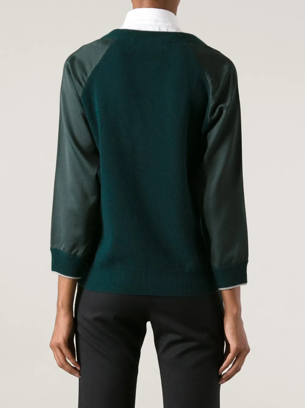 Golden Goose Embellished Pullover In Green
