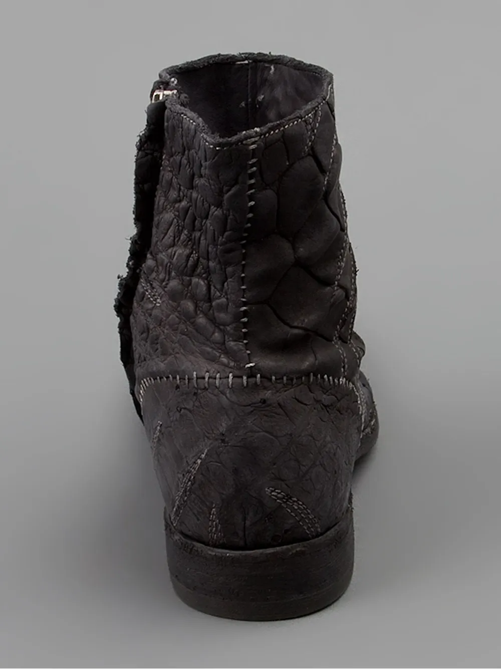 Premiata textured boots Black