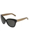 Linda Farrow 'Snake Stem' sunglasses - Black
