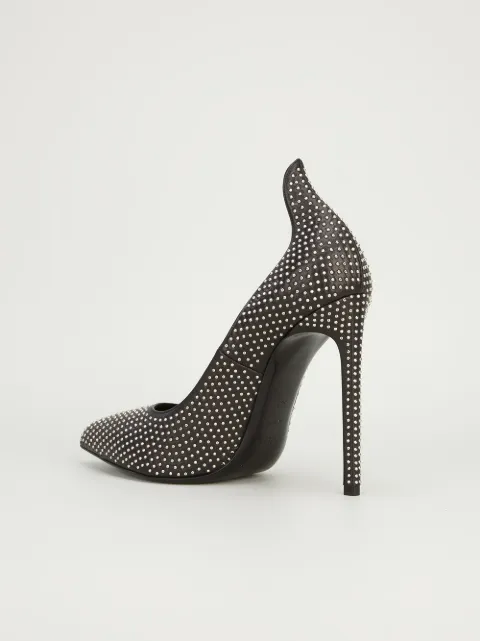 saint laurent studded pumps