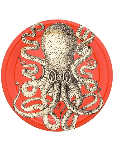 Fornasetti Polipo circular tray