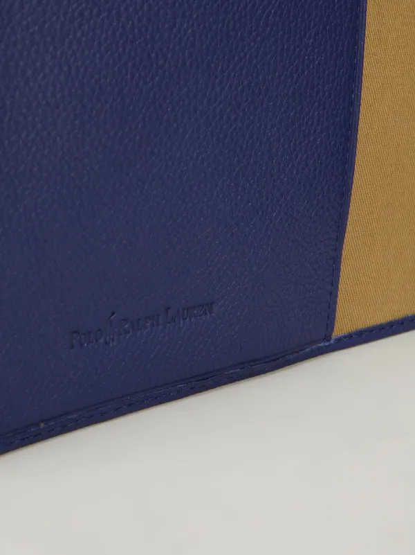 Polo Ralph Lauren Leather iPad Case | Blue | FARFETCH