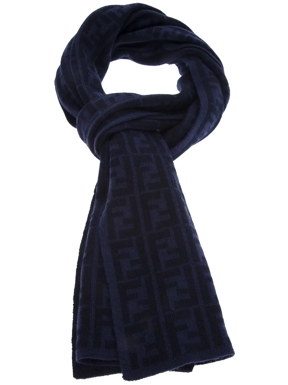 monogram scarf
