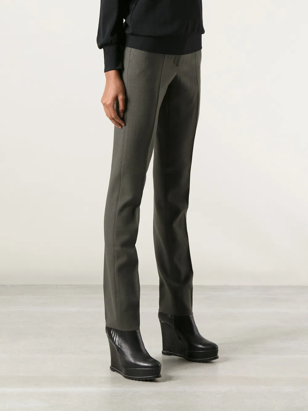 Golden Goose Slim Trouser In Gray
