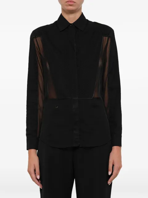 Givenchy chemise semi-transparente