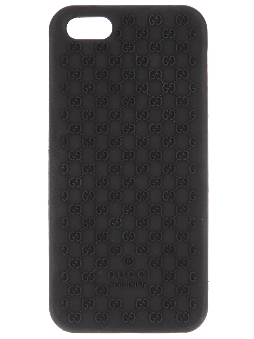 Gucci iPhone 5-Hülle mit Monogramm-Muster | Schwarz | Image 1