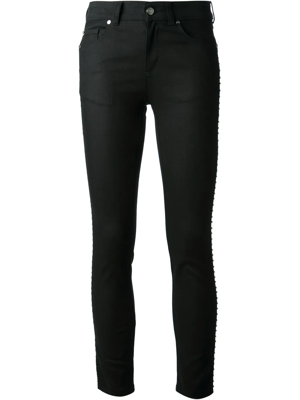 Alexander Mcqueen Skinny Jeans In Black